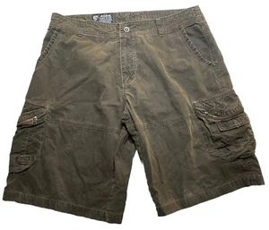 Kuhl Men’s Cargo Shorts Size 38 Brown Patina Dye (Stains) - Picture 1 of 7