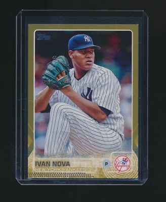 IVAN NOVA 2015 TOPPS GOLD PARALLEL 2003/2015 #382 - Image 1 of 2