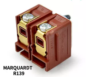MARQUARDT R139 Marquardt 1246 Pushbutton Switch R139 DCSM02-100 DCSM03-100 - Picture 1 of 8