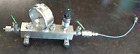 Custom Made Swagelok Instrument Test Manifold w/ (2) SS-4JBR2,NO Shok Transducer