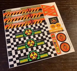 GI Joe Detonator Vintage Unused Decal Sheet Guaranteed Original 1993 - Picture 1 of 1