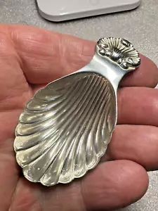 Awesome Georgian Style Silver Caddy Spoon - SJR - Birmingham - 1966 - Bild 1 von 24