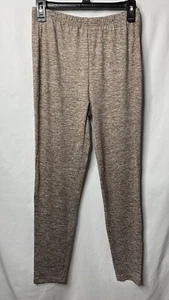 Leggings elásticos de cintura alta marrón jaspeado SHEIN para mujer talla mediana - Imagen 1 de 8