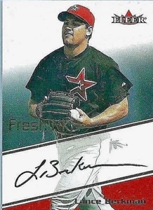 LANCE BERKMAN 2000 FLEER FRESH INK CERTIFIED AUTOGRAPH - BV$40.00 - Picture 1 of 1