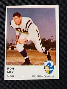 1961 Ron Mix #162 Fleer NR-MINT - Picture 1 of 7