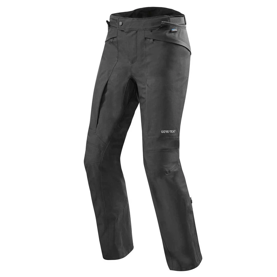 Rev'it Gore-Tex Motorcycle Trousers Globe Black XX-Large Waterproof Motorbike