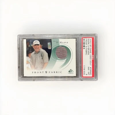 2002 Upper Deck SP Game Graded Golf Mark O’Meara #F9SMO PSA 8 - Image 1 of 4