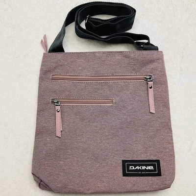 Bolsa tiracolo DAKINE rosa malva nova sem etiquetas alça ajustável viagem leve - Imagem 1 de 4