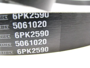 NEW Dayco 5061020, 6PK2590S Poly-V Belt - Bild 1 von 2