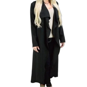 Schwarze Trenchjacke von Honey Punch neu mit Etikett Größe M - Bild 1 von 8