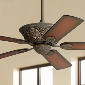 52" Contessa Indoor Ceiling Fan Bronze Copper Cherry for Living Room Kitchen - Picture 1 of 6