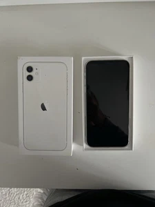 Apple iPhone 11 128GB Weiß, Guter Zustand, ohne Simlock, Originalverpackung - Bild 1 von 9
