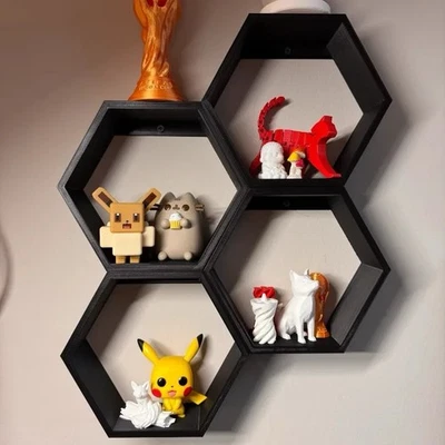 Hexagon Wall Storage - Image 1 of 2