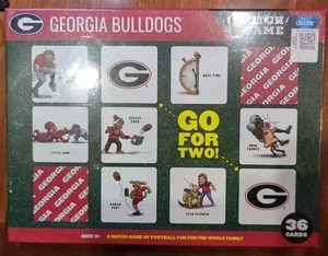 Georgia Bulldogs Licensed Memory Match Game, Game Night, Family Football Fun - Picture 1 of 6