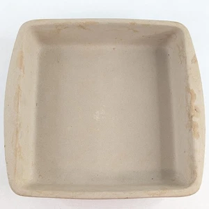 Plato cuadrado para panadero de gres Pampered Chef Family Heritage 9x9 - Hecho en EE. UU. - Imagen 1 de 7