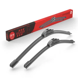 OEM Quality Performance Premium Beam windshield wiper blades 26 and 18,All-Se... - Picture 1 of 9