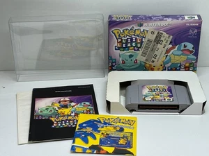 Pokemon Puzzle League Nintendo 64 N64 PAL CIB OVP + Anleitung ⚡BLITZBEREIT⚡ - Bild 1 von 18
