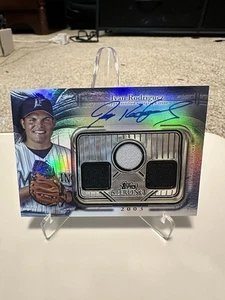 HOF Ivan Rodriguez /10 ON-CARD AUTO 3 color Patch 2025 Topps Sterling 🔥 - Picture 1 of 2