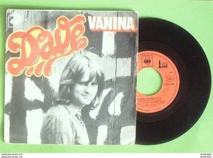 Dave 45T SP Vanina 1974 - Imagen 1 de 2