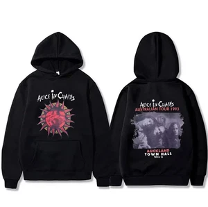 Rock Band Alice in Chains Tour 1993 Hoodie Herren Damen Freizeit Hoodie - Bild 1 von 3