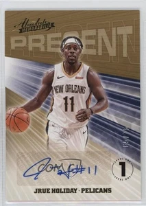 Panini Absolute Memorabilia Present Auto 2018-19/75 Jrue Holiday #PR-JHD automático - Imagen 1 de 4