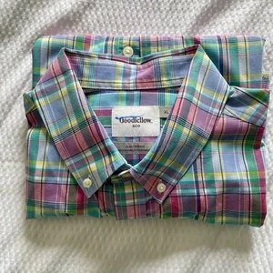 XXL Herren Kurzarm (2 Hemden) Goodfellow & Co Hemd mit Knöpfen & Kragen - Bild 1 von 14