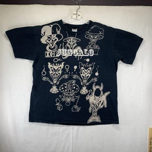 Camiseta Vintage Insane Clown Posse Adulto Grande Negra ICP Música Años 90 Juggalo - Imagen 1 de 21