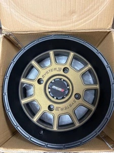 System 3 ST-3 14x7 POLARIS RZR 900/1000 ALL Wheel - Bronze 4/156 6+1 - Bild 1 von 2