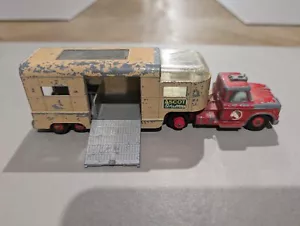 1964 LESNEY MATCHBOX KING SIZE K-18 DODGE ARTICULATED HORSE TRAILER. - Picture 1 of 6