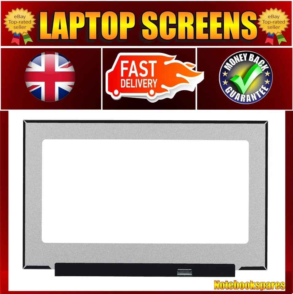 REPLACEMENT HP COMPAQ SPS L43245-JG2 17.3" LED FHD MATTE AG LAPTOP SCREEN PANEL