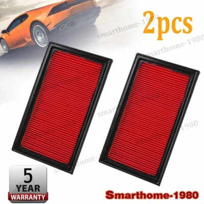 2X AIR FILTER FOR INFINITI FITS Q50 V6 - 3.7L ENGINE 2015 2016- 2014 - Image 1 of 4
