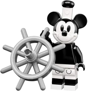 Vintage Mickey Minifigure (Sealed). Designed for Lego Disney Series 2 Play Sets - Picture 1 of 1