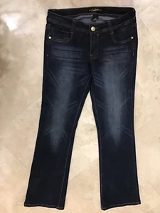 SOUTHPOLE  BLUE JEANS  SIZE 9  REGULAR  STUDS  COTTON  POLYESTER SPANDEX  NEW - Picture 1 of 4