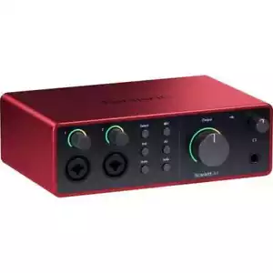 Focusrite Scarlett 4i4 4th Gen USB Audio Interface - Picture 1 of 5
