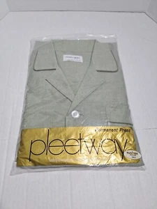 Conjunto de pijama vintage Pleetway para hombre nuevo en paquete talla S - Imagen 1 de 4