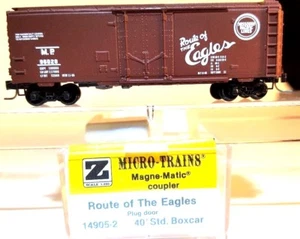 Z MTL 14905-2 40ft Std Box Car Plug Door Missouri Pac MP Route Of theEagles - Picture 1 of 4