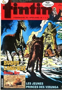 B20 - Tintin 1986 N° 539 Buddy Longway Hooka Hey Les Jeunes Princes des Virunga - Foto 1 di 1