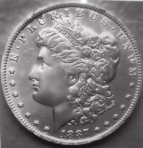 5 - MORGAN SILVER DOLLAR 90% SILVER $1 US COINS - NICE! New Orleans FB2024#3 - Picture 1 of 10