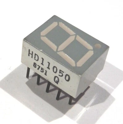 HD1105O - Afficheur 7 segments 10mm orange anode commune Siemens - Photo 1/3