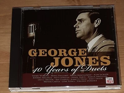 George Jones: 40 Years of Duets (CD, 2007) Tammy Wynette, Randy Travis & More... - Image 1 of 4