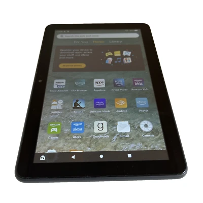 Amazon Fire HD 8 Plus K72LL3 8" Tablet 32GB Slate DK406 - Image 1 of 4