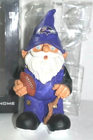 Baltimore Ravens Football Team Gnome NFL Figure ( Rough Packaging ) Cover