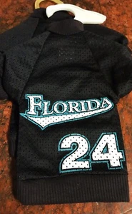 VINTAGE FLORIDA MARLINS  DOG T-SHIRT JERSEY,   made in USA - Picture 1 of 1