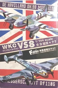 F-Toys 1/144 Wing Kit Col. VS8. WKC VS8. Messerschmitt Bf110G-2 Luftwaffe (2A) - Picture 1 of 4