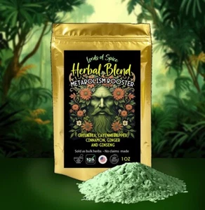 Herbal Blend - Traditional Metabolism Blend - Easy to Use - Free Ship - USA - Picture 1 of 10