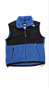 The North Face Womens Denali Fleece Vest Full Zip Size Large Pockets Outdoors
