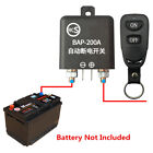 Universal Wireless Remote 12V Car Battery Disconnect Master Cut Switch Smart LED