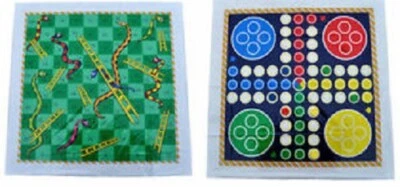 Giant Snakes Ladders Or Ludo Play Mat Kids Children Ideal Gift Traditional Game - Image 1 of 4