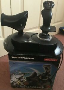 Thrustmaster T-Flight Hotas X Flight Simulator Joystick. PC/PS3. Boxed VGC