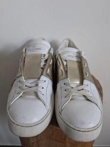 Valentino Garavani Rockstud Open Gold Sneakers 38 - Bild 1 von 12